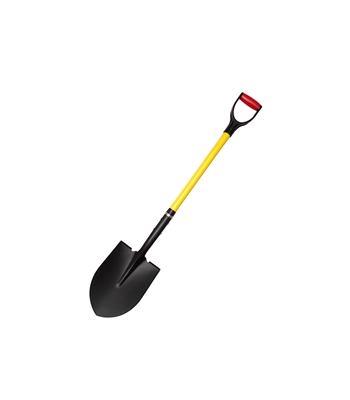 49 in. Fiberglass Handle Digging Shovel